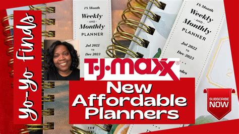 Tj maxx planners - Enter: T.J. Maxx, your answer to all discount-related queries. Planners we like: Brushstroke Spiral for $5 (left), Palm Vibes Spiral for $5 (top right), and Floral Spiral for $5 (bottom...